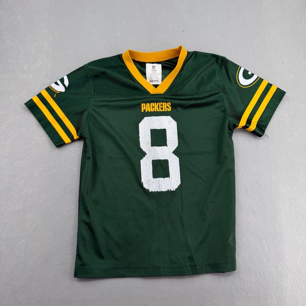 Green Bay Packers Jacobs #8 NFL Youth Jersey Size L 12/14